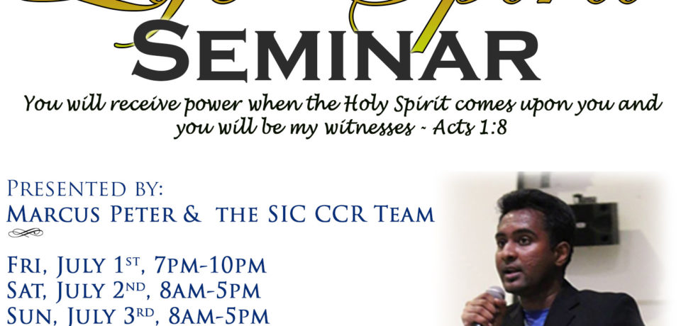 Life in the Spirit Seminar (LSS) – by Marcus Peter