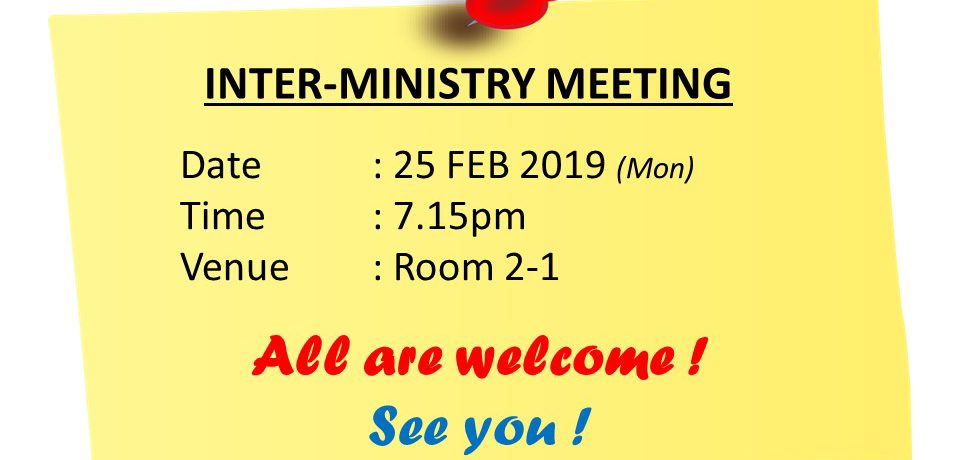Inter-ministry Meeting